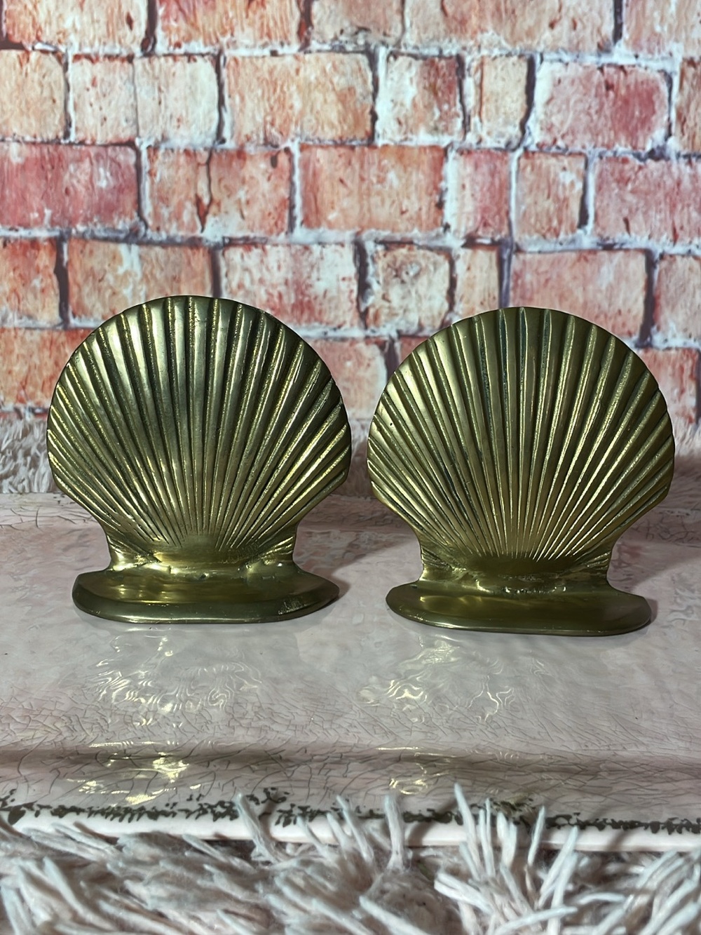 Enesco Gold-Toned Decorative Metal Accent with Pink Detail